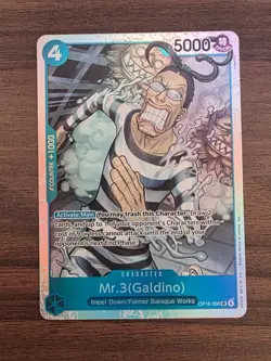 Mr.3 (Galdino) SR OP16-056 One Piece Time of Battle Mint - Image 1