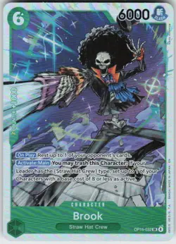 Foil Brook OP15-032 Super Rare Adventure on Kami's Island Near Mint - Image 1