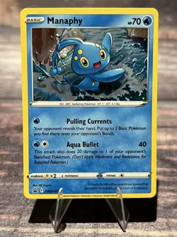 Manaphy SWSH275 Holo Sword & Shield Promo Pokemon Card - Image 1