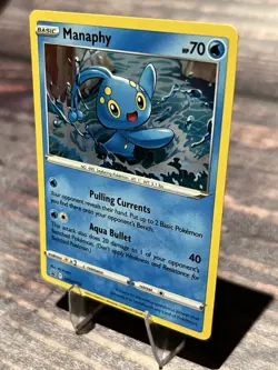 Manaphy SWSH275 Holo Sword & Shield Promo Pokemon Card - Image 3