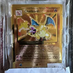 2021 Pokemon Celebrations Metal Gold Charizard 4/102 Non Graded - Image 1