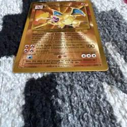 2021 Pokemon Celebrations Metal Gold Charizard 4/102 Non Graded - Image 5