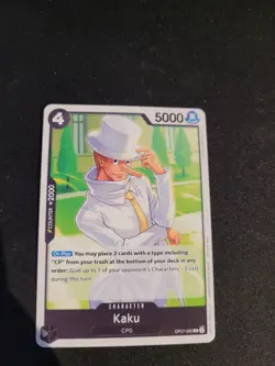 One Piece Card Game - Kaku (Tournament Pack 2025 Vol. 1) OP07-080 R - NM - Image 1