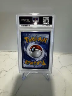 Pokemon TCG Omanyte Scarlet & Violet 151 Illustration Rare Card 180/165 PSA 8 - Image 2