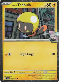 Iono's Tadbulb - (Cosmos Holo) Holo Common Miscellaneous Cards & Products 052/15 - Image 1
