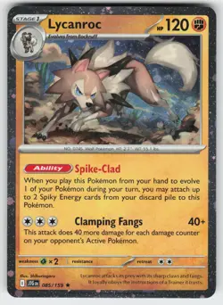 Lycanroc - (Cosmos Foil) Holo Promo Miscellaneous Cards & Products 085/159 NM - Image 1