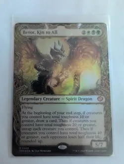 Magic: The Gathering Betor, Kin to All Showcase Foil Tarkir Dragonstorm Card - Image 1