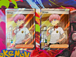 Pokemon TCG Prismatic Evolutions ORTEGA 141/131 **LOT OF 2 CARDS - Image 1