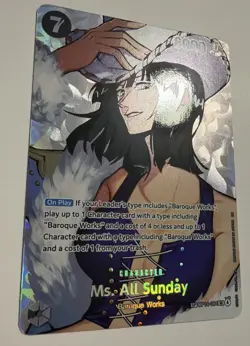 One Piece Card Game The Time of Battle Ms. All Sunday OP14-084 SP English - Image 4