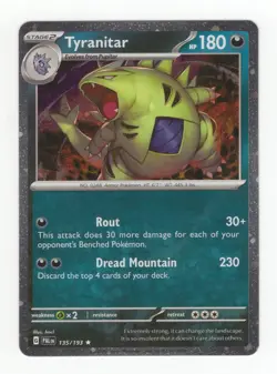 Tyranitar - (Cosmo Foil) 135/193 Holo Miscellaneous Cards & Products Promo - Image 1