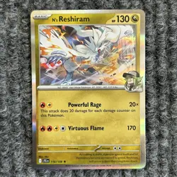 Pokemon TCG N's Reshiram 116/159 Holo Foil Card - Image 1