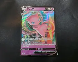 Mew V 113/264 Full Art Ultra Rare Pokemon Card NM-M - Image 1