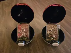 Pokemon 1999 Burger King Togepi and Mewtwo 24K Gold Plated Card w/ Ball & COA - Image 1