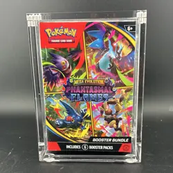 Pokemon TCG Mega Evolution—Phantasmal Flames Booster Bundle 6 Packs (10 Cards) - Image 1