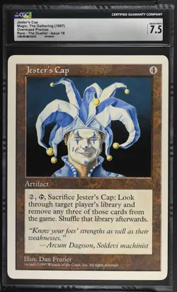 Graded MTG - CGC 7.5- 1997 Arena League Promo - Giant Oversized Jester's Cap 6x9 - Image 1