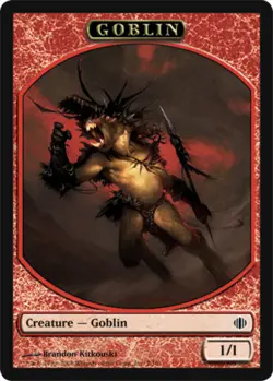 4x Goblin Token ~ Near Mint Shards of Alara MTG Magic x4 4 UltimateMTG Playset R - Image 1