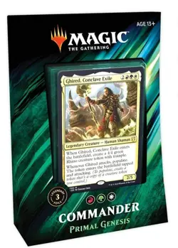 Magic: the Gathering Commander 2019 Primal Genesis Preconstructed Theme Deck... 630509892495 - Image 1