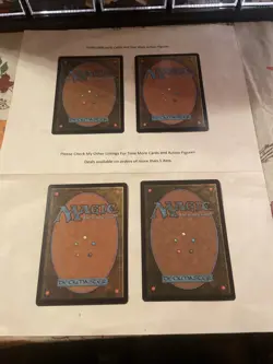 MTG Magic Street Wraith Dominaria Remastered Playset (x4: 2 Borderless, 2 Retro) - Image 2