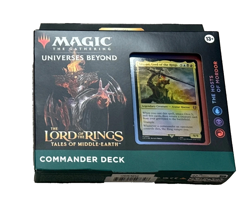 NEW SEALED Magic The Gathering Lord of the Rings Commander Deck Hosts Of Mordor 195166205052 - Image 1