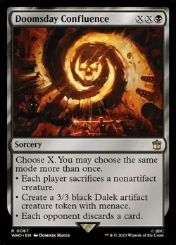 Doomsday Confluence Regular - Doctor Who MTG-NM - Image 1