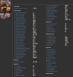 Zurgo, Thunder's Decree MTG EDH Commander Deck, - Image 2