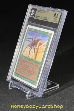 MTG 3rd Edition Revised 1994 Giant Spider BGS 9.5 GEM MINT Old School 93/94 - Image 3