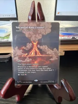 Volcano of Roku's Island - Valakut, the Molten Pinnacle (Borderless) Avatar: The - Image 1