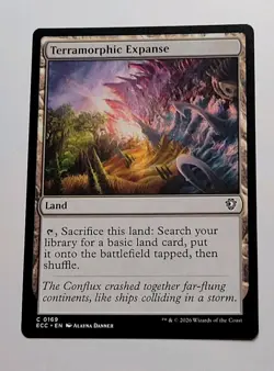 MTG - Lorwyn Eclipsed: Terramorphic Expanse (0169) - Common - Near Mint - Image 1