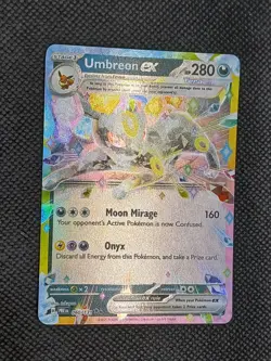 Umbreon ex 060/131 Double Rare Prismatic Evolutions Pokemon Near Mint - Image 1