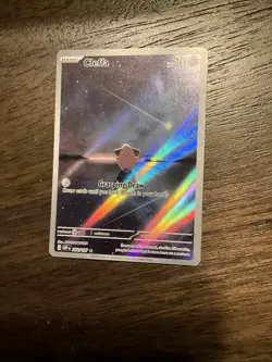 Pokemon TCG Obsidian Flames Cleffa Holo Card 202/197 SV03 - Image 1