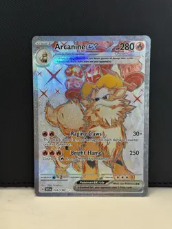 Arcanine ex 224/198 SV01: Scarlet & Violet Base Set (SVI) - Image 1