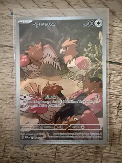 Pokemon TCG Mega Evolution Spearow Holo Card 151/132 ME01 - Image 1