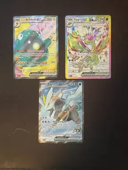 Pokemon TCG LOT OF 3 FULL ART EX - Image 1