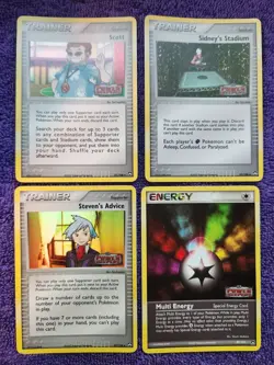 Power Keepers Trainer Lot X4 Stamped Reverse Holo 81 82 83 89/108 Pokemon *NICE* - Image 1