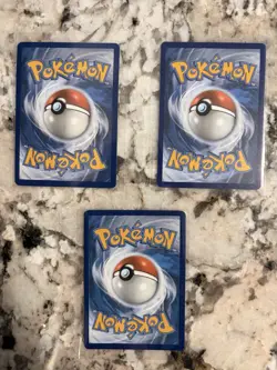 Pokemon TCG Pikachu Lot of 3 Reverse Holo Rare Cards NM English - Image 2
