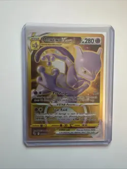 Mewtwo VSTAR (Secret) 086/078 Pokemon GO Holo - AMAZING CONDITION RARE - Image 4