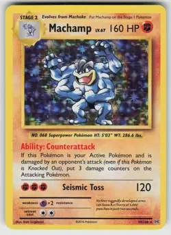 Machamp Holo Rare XY - Evolutions 59/108 Pokemon - Image 1