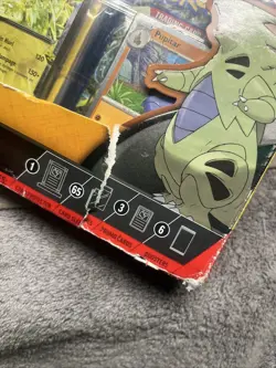 Pokemon TCG Tyranitar EX Premium Collection Promo Collection Box 6 Booster Packs - Image 2