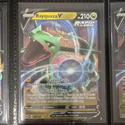 The Pokemon Company Rayquaza V 100/159 Crown Zenith Holo Rapid Strike UR - Image 1