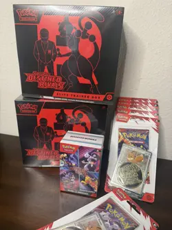 Pokemon TCG Destined Rivals 2 ETBS booster bundle 6 blister packs BRAND NEW LOT - Image 3