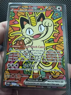 Pokemon Meowth ex 121/088 PERFECT ORDER. Read description! - Image 1