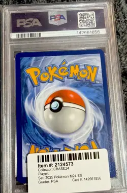 2025 Pokemon M24 EN Pikachu #002 Psa mint 9 - Image 2