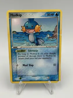 2006 Pokemon Mudkip Common Crystal Guardians 57/100 DMG - Image 1