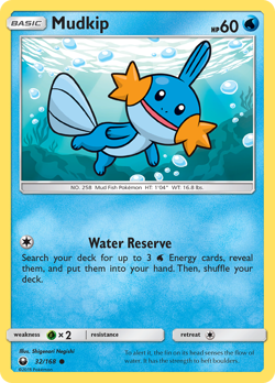 MUDKIP 32/168 C CELESTIAL STORM POKEMON MP NEGISHI - Image 4