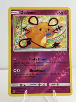Dedenne 88/131 Sm-Forbidden Light Reverse Holo Pokemon LP/NM - Image 1