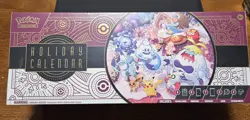 POKEMON TCG Scarlet Violet 2025 Holiday Advent Christmas Calendar Box New Sealed - Image 1