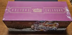 POKEMON TCG Scarlet Violet 2025 Holiday Advent Christmas Calendar Box New Sealed - Image 2