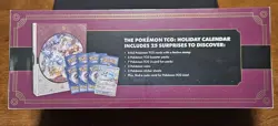 POKEMON TCG Scarlet Violet 2025 Holiday Advent Christmas Calendar Box New Sealed - Image 5