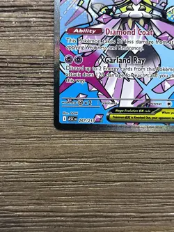 Pokemon TCG Mega Diancie EX 267/217 Mega Attack Rare Ascended Heroes MAR - Image 3