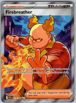 Firebreather 119/094 Ultra Rare Phantasmal Flames Pokemon Near Mint - Image 1